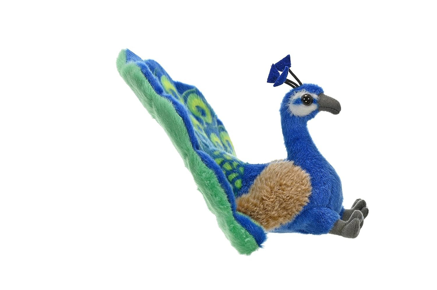 Wild Republic Cuddlekins Mini Peacock Plush Stuffed Toy
