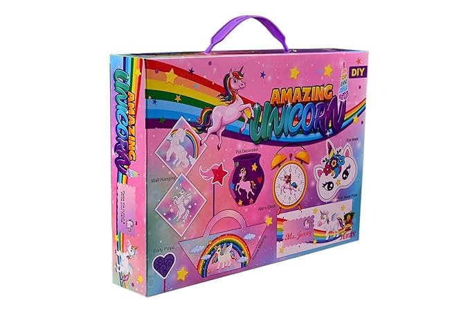Amazing Unicorn DIY Art & Craft Kit – 20+ Creative Projects for Kids Ages 3+