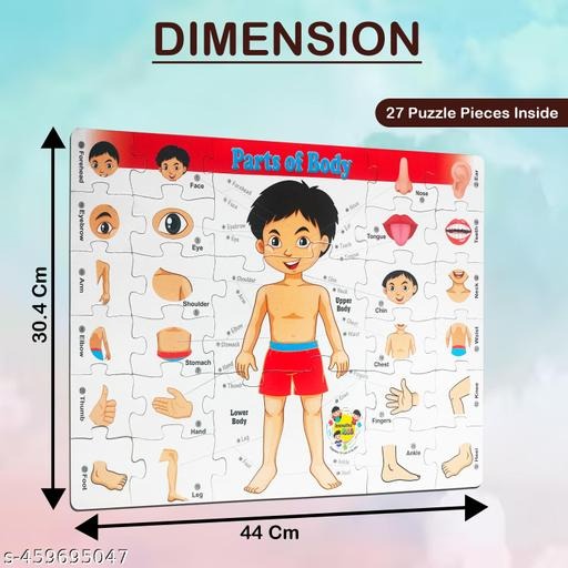 PARTS OF BODY PR – Interactive & Educational Human Body Learning Kit for Kids