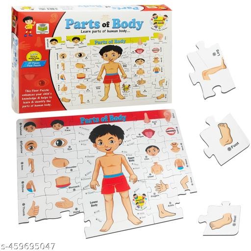 PARTS OF BODY PR – Interactive & Educational Human Body Learning Kit for Kids