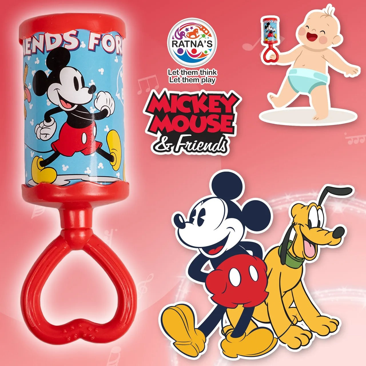 DISNEY BABY RATTLE PR – Magical Moments for Little Ones