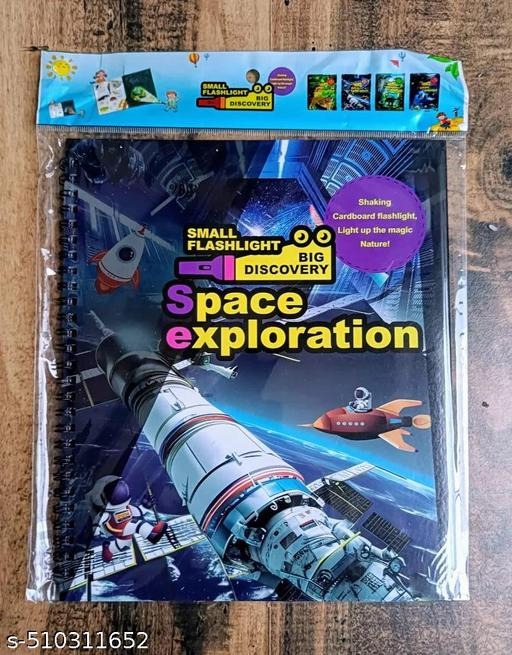 Space Exploration Educational Learning Book Set