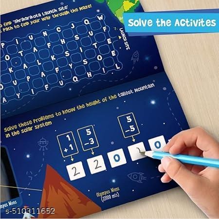 Space Exploration Educational Learning Book Set