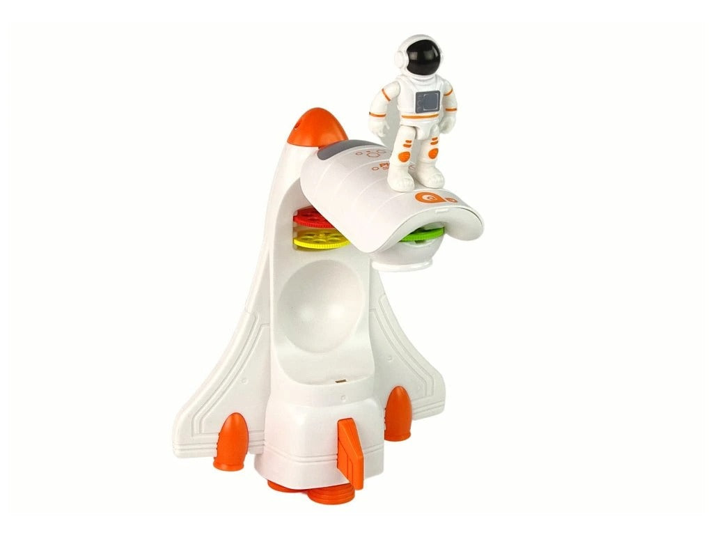 Space Aircraft Projection Toy for Kids – Rotating Lights, Sound & Galaxy Projection Spaceship