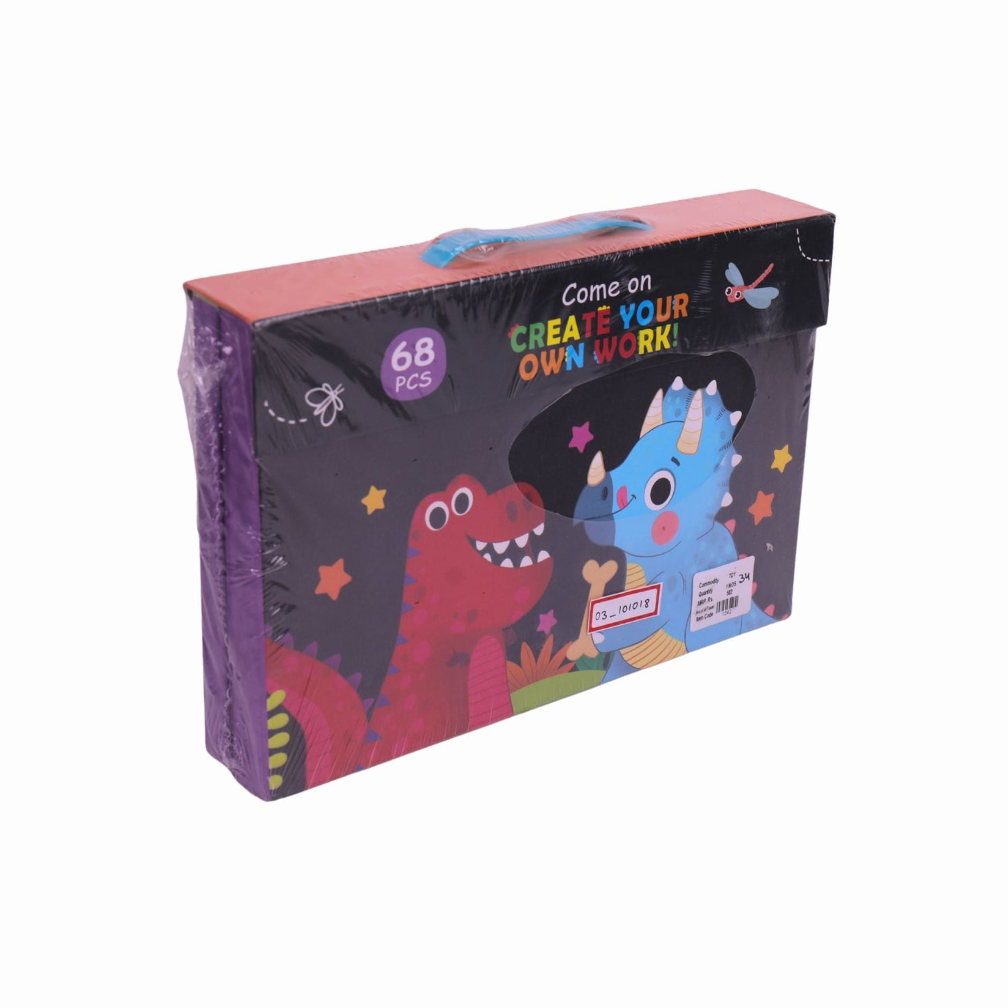 All-in-One 68PCS Stationery Set – Model 2006 School & Art Supply Box
