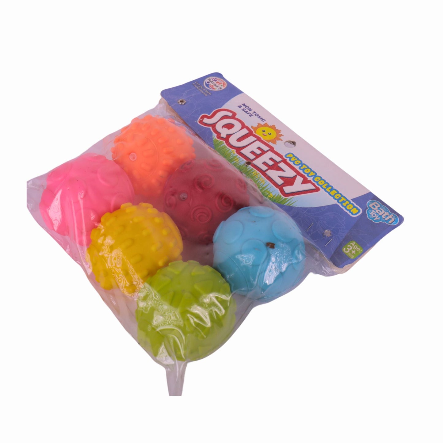 6PCS Squeezable Baby Toy Set – Fun & Safe Toys for Early Development