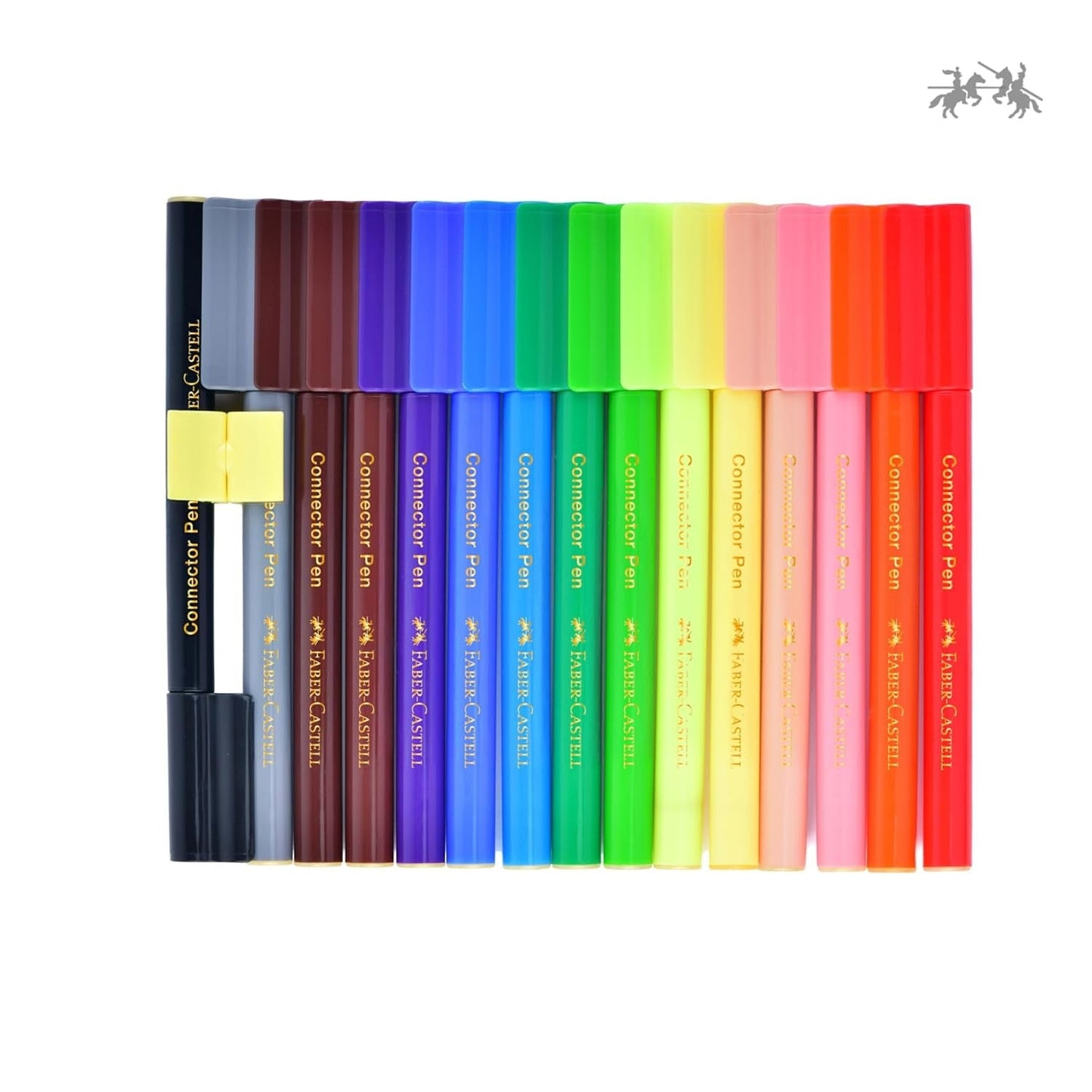 15-Piece Color Pen Set – Premium Fiber Tip Pens with Case