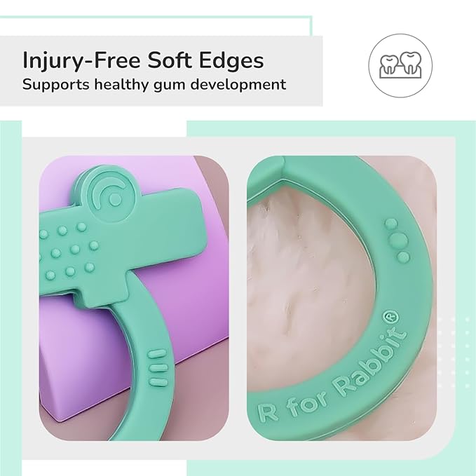 Nibblers Pacifiers, Teethers and
Rattles - Green