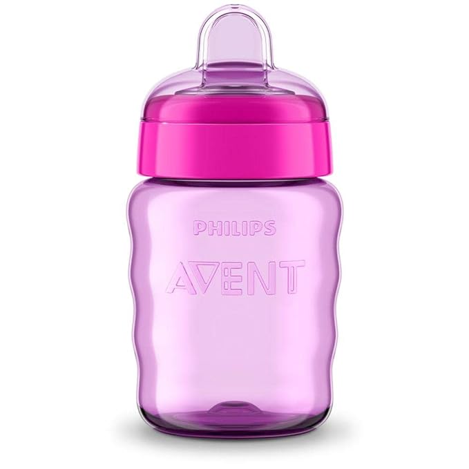 AVENT Philips Silicone Classic Soft Spout Cup – Easy & Comfortable Bottle-to-Cup Transition for Your Baby