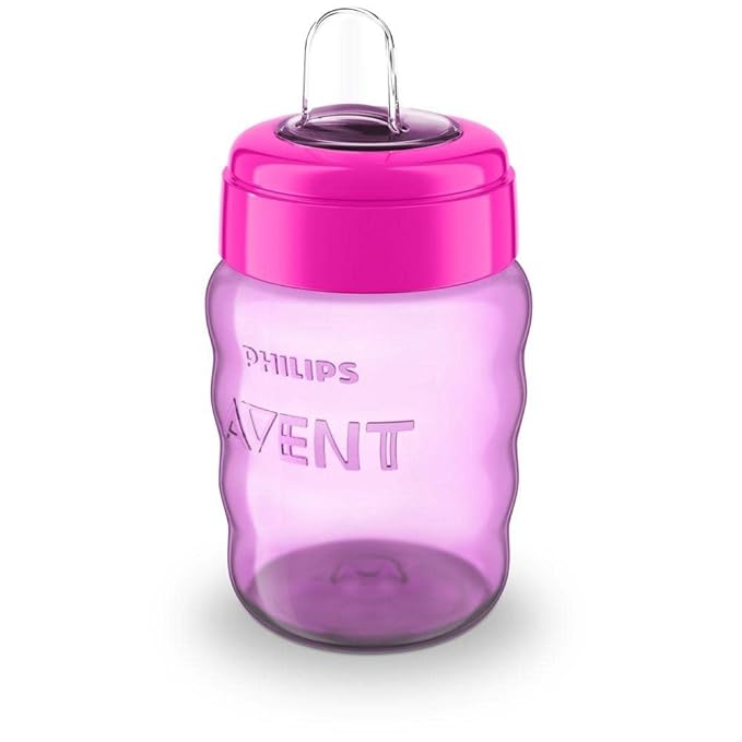 AVENT Philips Silicone Classic Soft Spout Cup – Easy & Comfortable Bottle-to-Cup Transition for Your Baby