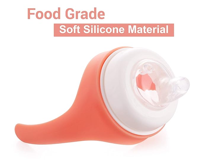 R For Rabbit Spout Cup Sipper 180 ml, Anti Spill, Hygienic Soft Silicon Spout, BPA Free (Penguin Design)