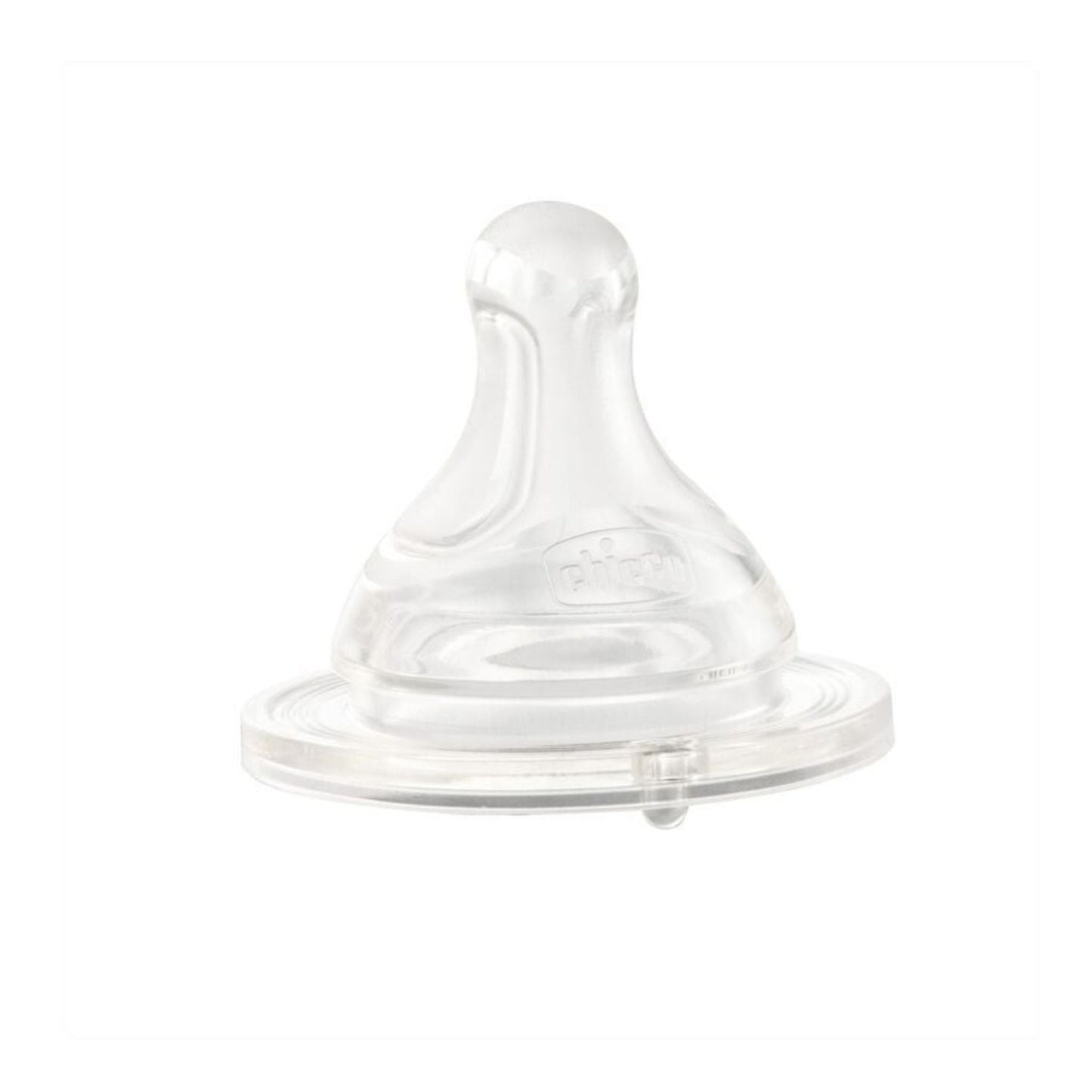 Chicco Physio Perfect 5 Teats – Smart Anti-Colic Slow Flow Nipple for Wide Neck Bottles, Newborn 0M+ (Pack of 2)