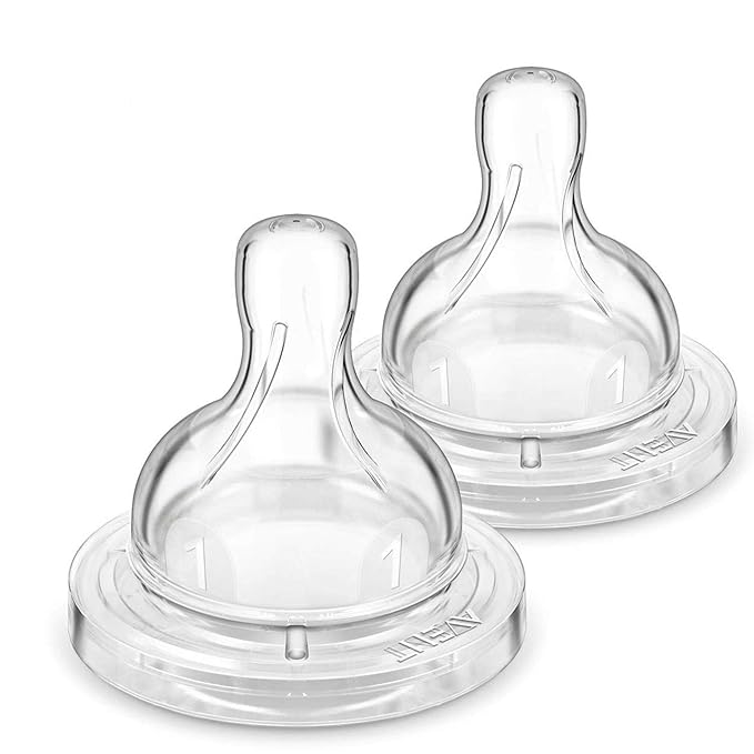 Philips AVENT Classic Soft Nipple Teat – Anti-Colic Valve, BPA-Free, Compatible with Classic Bottles (Not for Natural Range)