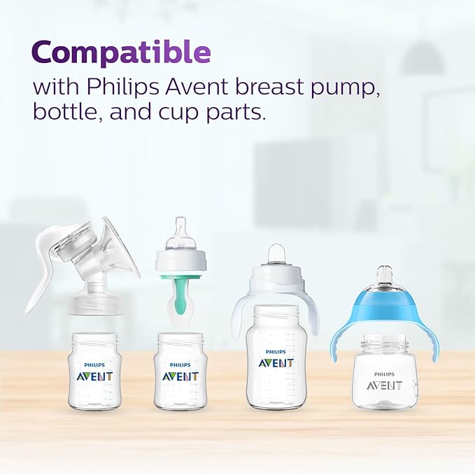 Philips Avent Anti-Colic Feeding Bottle 125ml – SCY100/10 | BPA-Free, Easy Clean