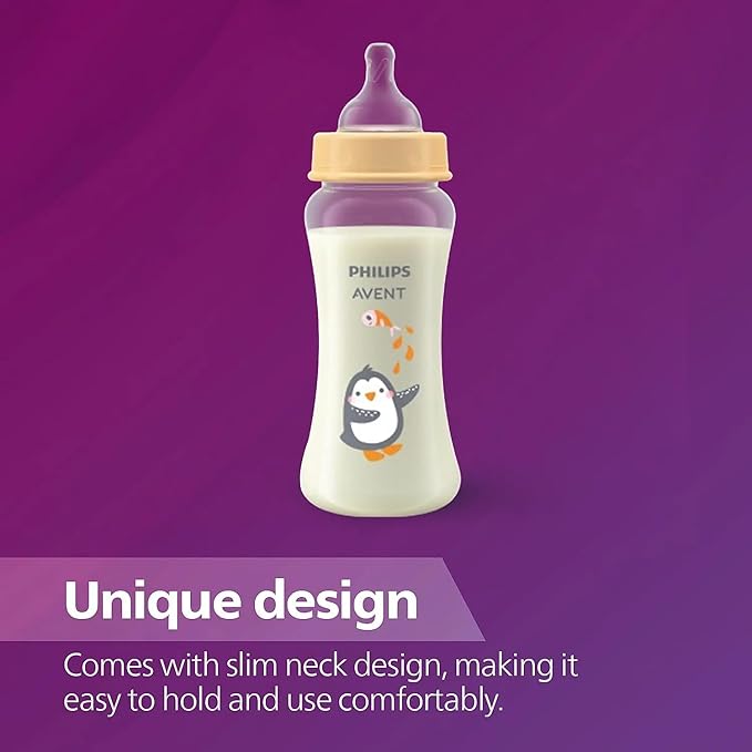 Philips Avent Essential Grow Feeding Bottle 250ml – SCF061/01 | Anti-Colic, BPA-Free, Easy to Clean