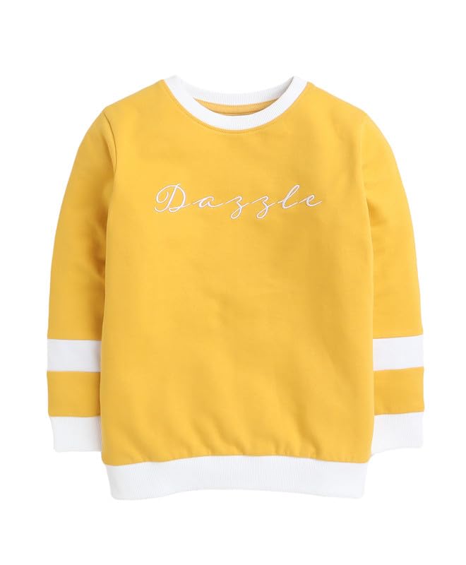 Girls' Yellow Sweatshirts – Cozy, Cute & Made for Every Day
