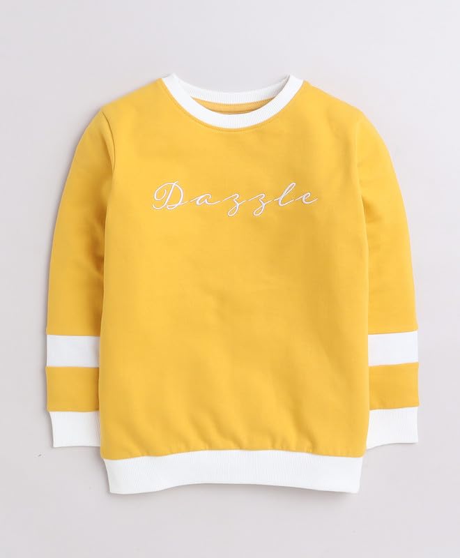 Girls' Yellow Sweatshirts – Cozy, Cute & Made for Every Day