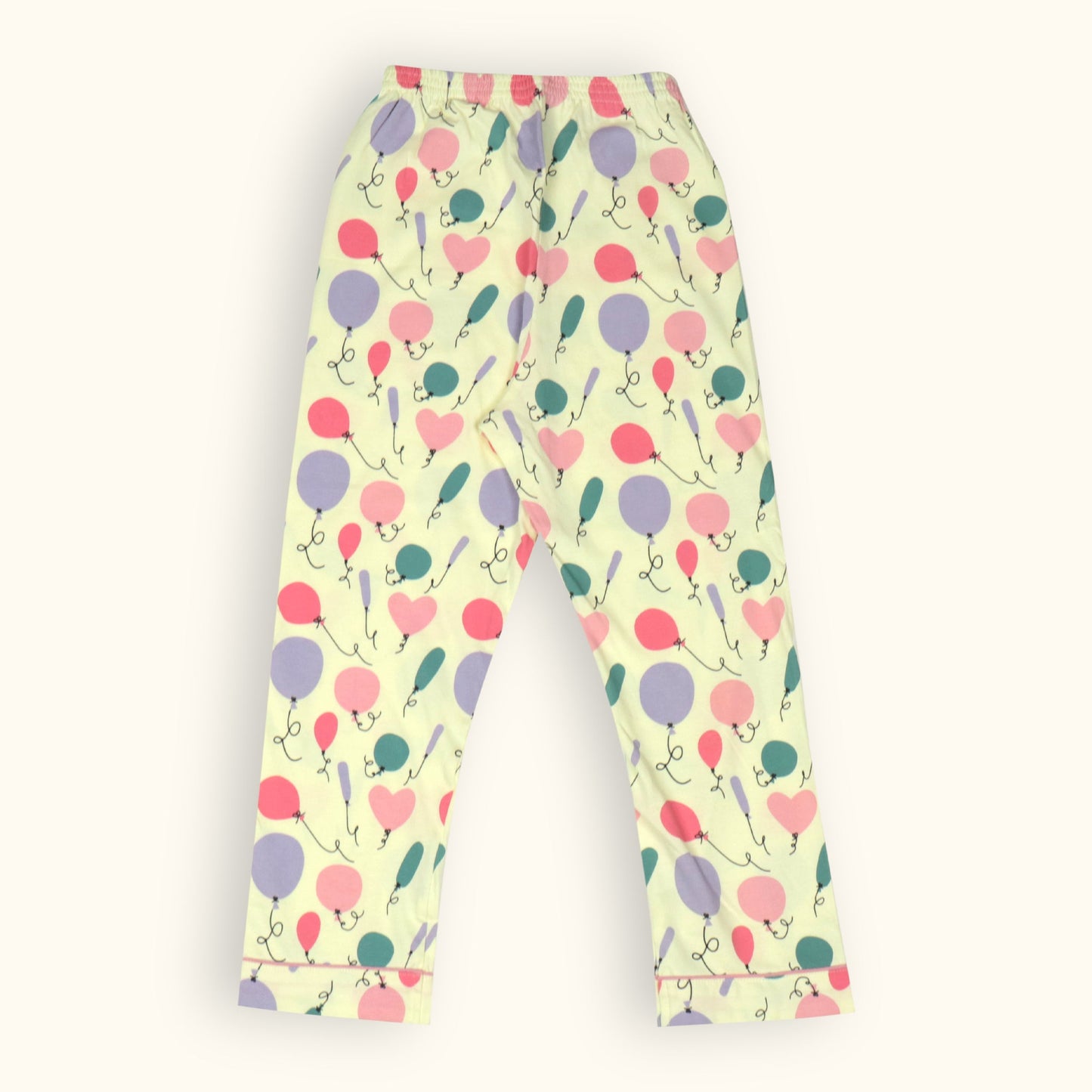 Cute Girls' Yellow Nightwear Co-ord Sets – Cute, Comfy & Dream-Ready