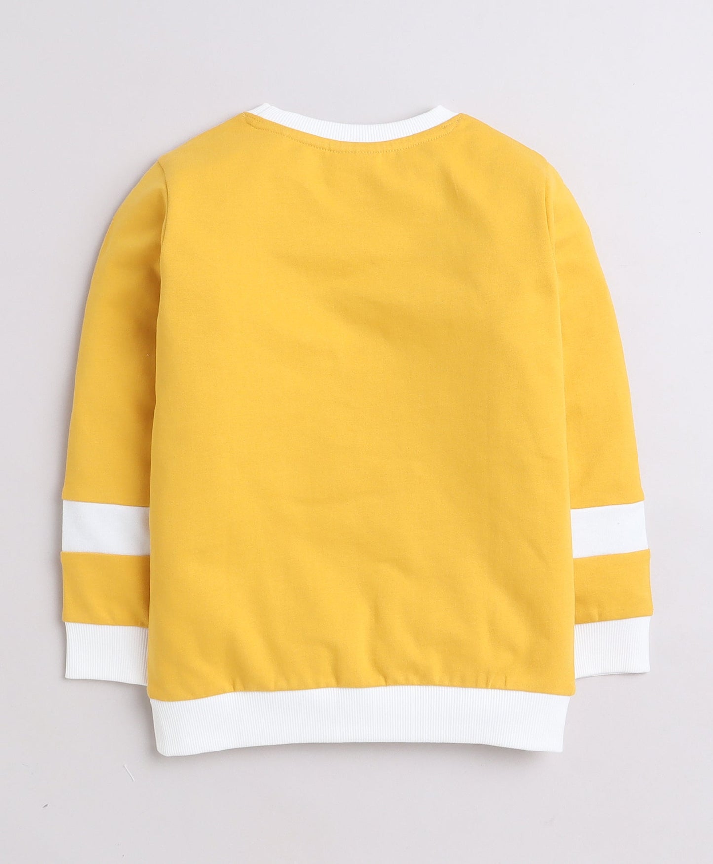 Bright & Breezy! Bumzee Yellow Embroidered Sweatshirt for Girls