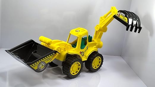 Dig & Dumper Construction Toy Vechicle for Kids Construction Vehicles Kids Building Cars Excavator Bulldozer Road Roller Drill Excavator