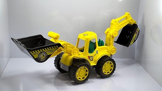 Dig & Dumper Construction Toy Vechicle for Kids Construction Vehicles Kids Building Cars Excavator Bulldozer Road Roller Drill Excavator