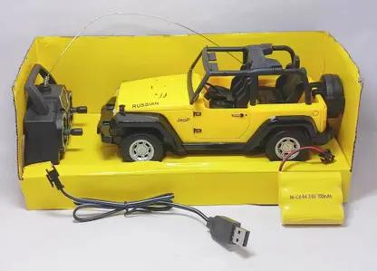 LUMO RC Car Model 1:22 Scale - Yellow Jeep