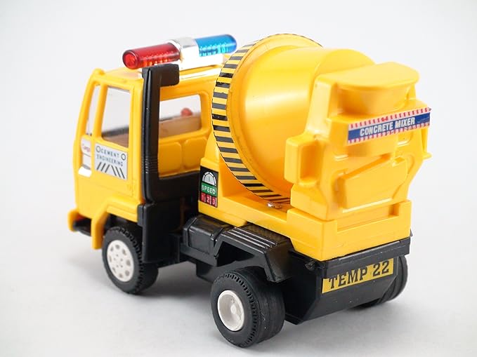 Centy Toys Concrete Mixer Truck in Yellow Color