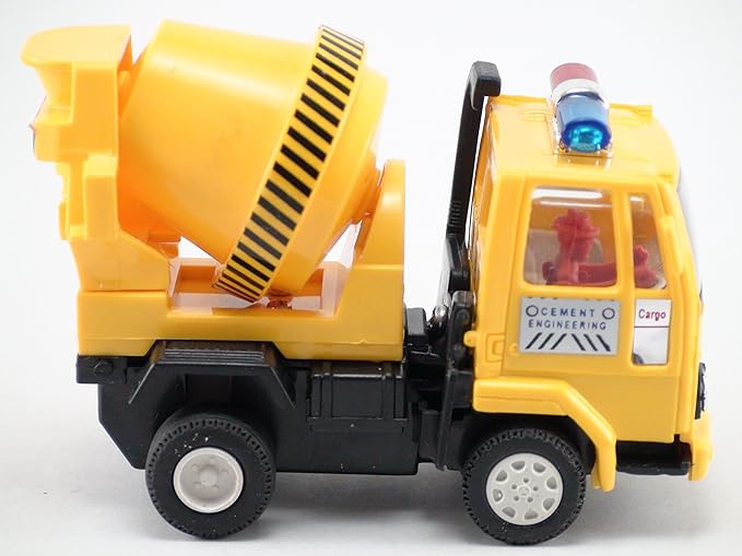 Centy Toys Concrete Mixer Truck in Yellow Color