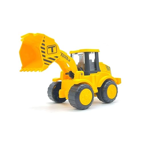 CENTY Tonka Mighty Mover Friction Powered Construction Toy for 3Y Yellow Colour