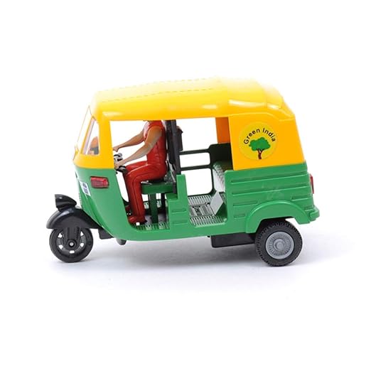 Centy Toys Plastic Pull Back Auto Rickshaw Number Of Pieces: 1 Multicolour 36 Months