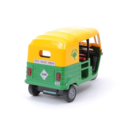 Centy Toys Plastic Pull Back Auto Rickshaw Number Of Pieces: 1 Multicolour 36 Months