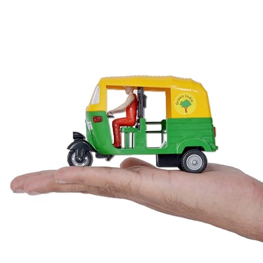 Centy Toys Plastic Pull Back Auto Rickshaw Number Of Pieces: 1 Multicolour 36 Months