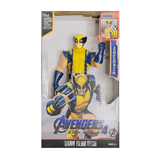 30 cm Collectible Wolverine Action Figure – Realistic Build with Sound Effects