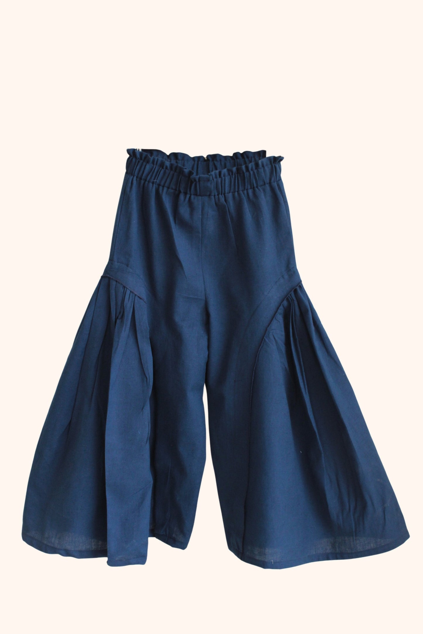 Peekaaboo Girls Cotton Stylish Set with Back Zipper and Flared Full-Length Palazzo Bottoms, Comfort+ Fabric, Elasticated Waist, Machine Washable