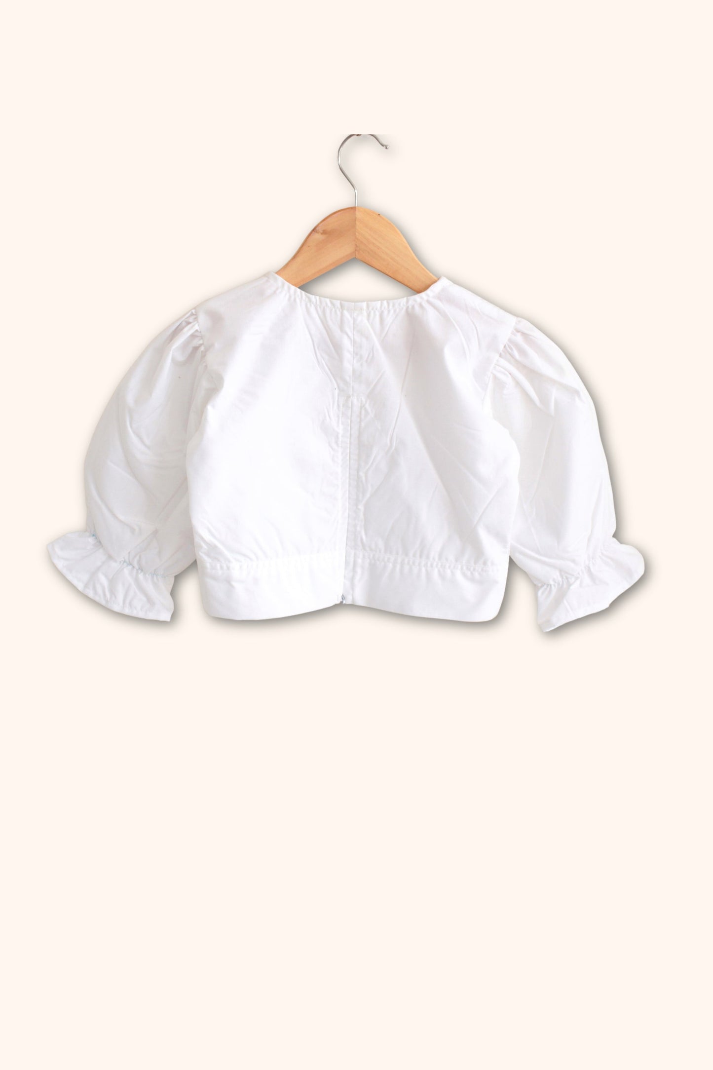 Peekaaboo Girls Cotton Stylish Set with Back Zipper and Flared Full-Length Palazzo Bottoms, Comfort+ Fabric, Elasticated Waist, Machine Washable