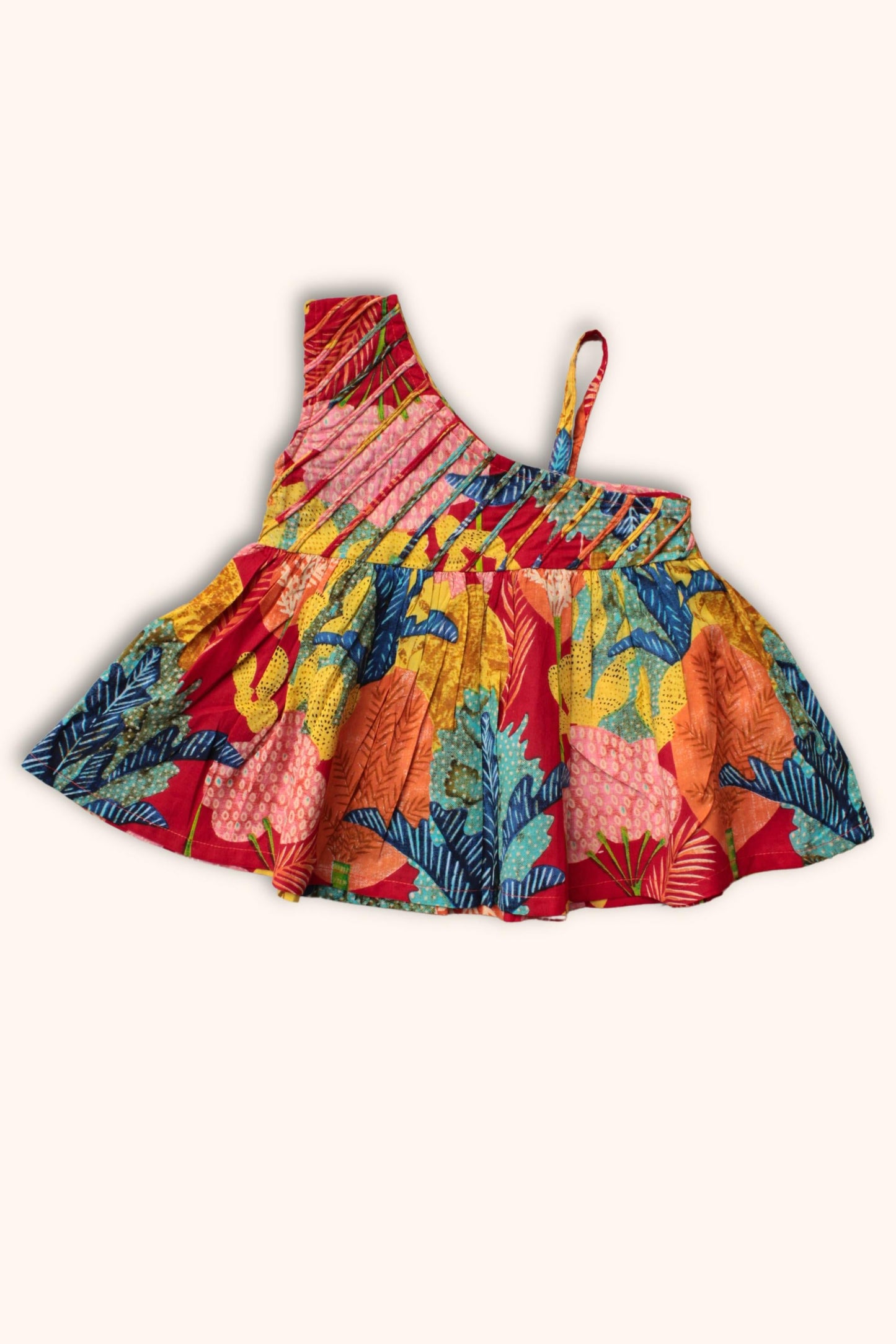 Girls' Khaleesi Pure Cotton Ethnic Set – Elegant Traditional Wear for Festivals & Special Occasions