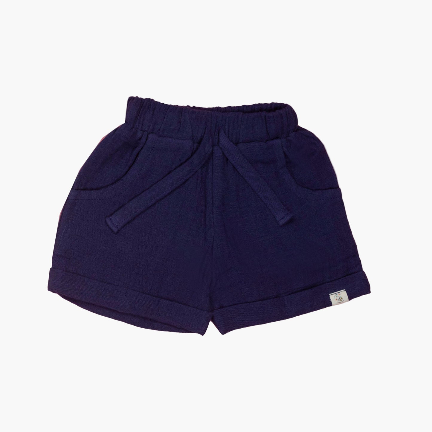 Blue Muslin Comfort Set by Tod’s Hut – Cute T-Shirt and Shorts Duo, Tailored for Bengaluru’s Sunny Seasons