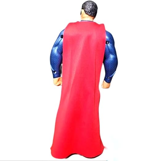Super Hero Man Action Figure – Light-Up Chest & Moveable Parts – Collectible Toy