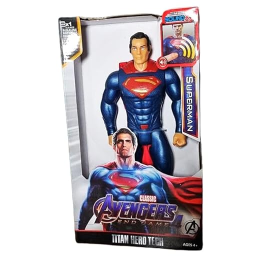 Super Hero Man Action Figure – Light-Up Chest & Moveable Parts – Collectible Toy