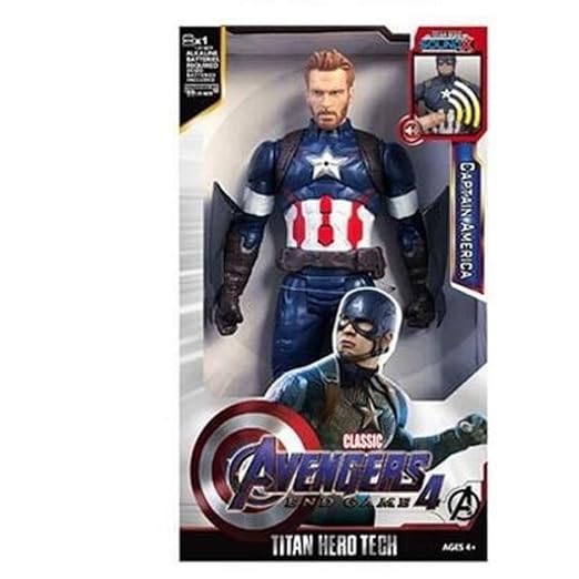 Captain America Figure – Legend Series 15 cm Multi-Colour Infinity Stone Toy