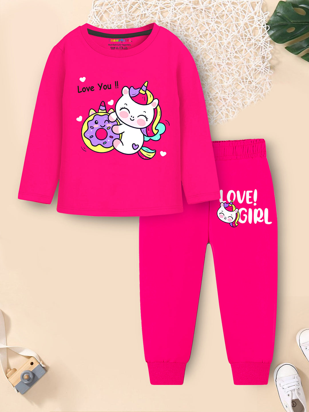 Trampoline Full-Sleeve 4-Piece Love Set