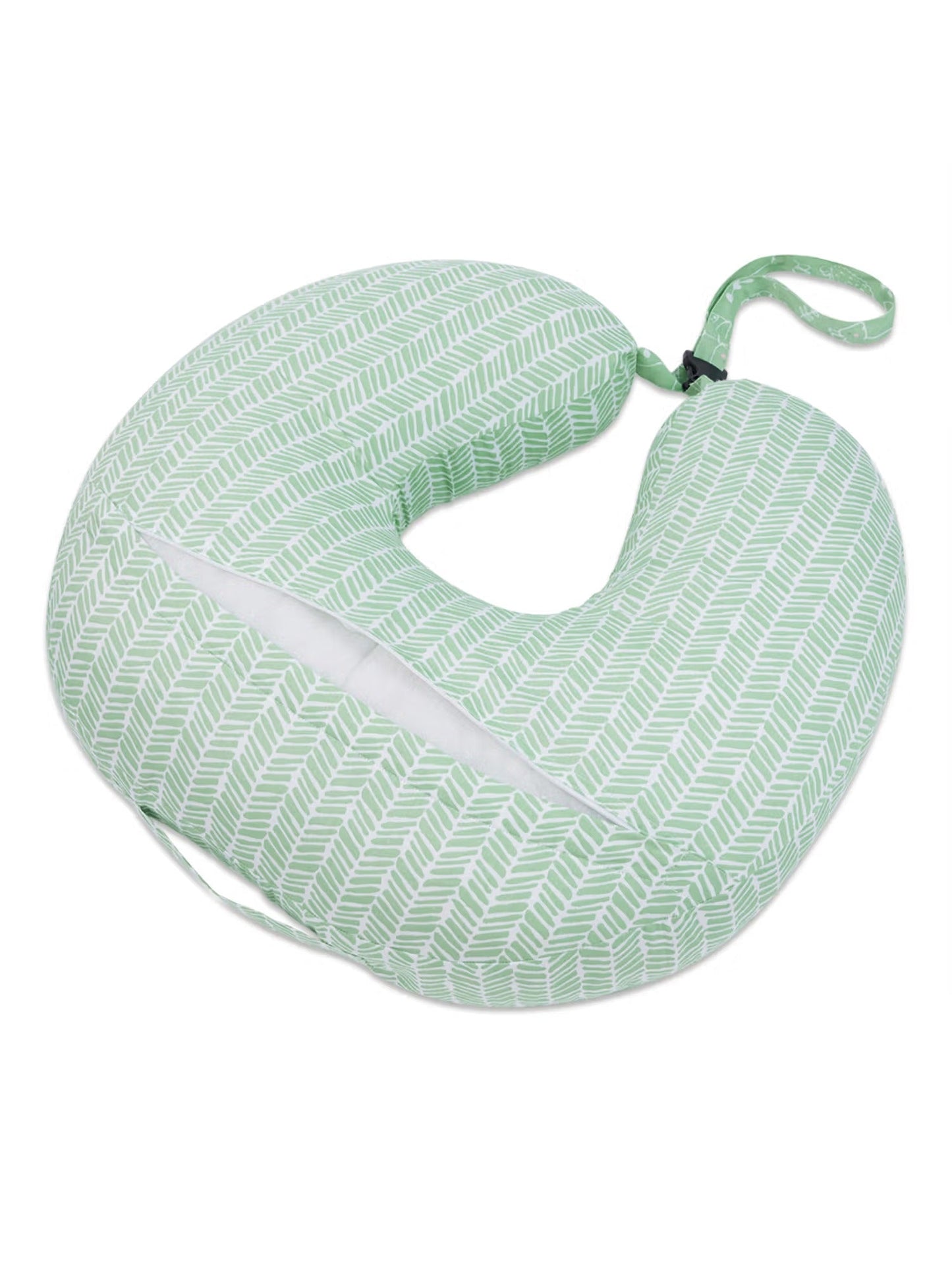 Haus & Kinder Cottage Core 100% Cotton Multipurpose Feeding & Nursing Pillow | Soft, Supportive & Breathable Comfort for Mom and Baby
