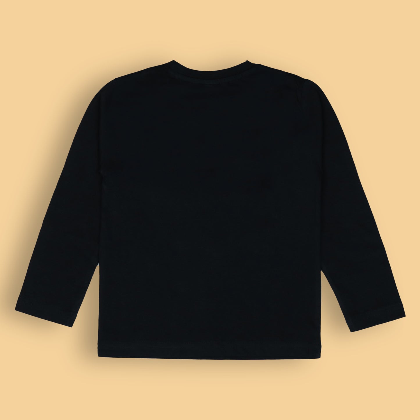 Play It Loud! Black Tee by OlioKids – Boys’ Full Sleeves, Musical Theme, Extra Soft Cotton for Fun & Fashion