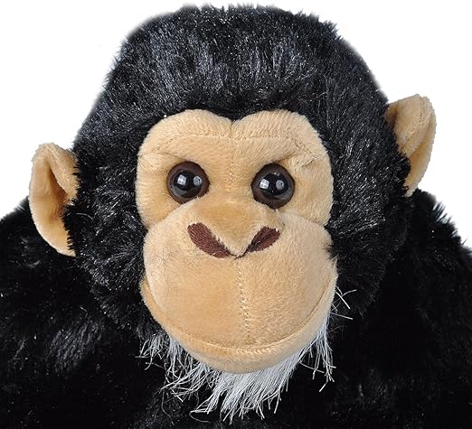 Wild Republic Mini Baby Chimpanzee – Soft Plush Stuffed Toy Gift for Kids