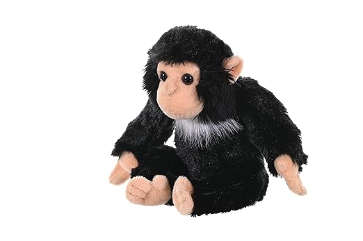 Wild Republic Mini Baby Chimpanzee – Soft Plush Stuffed Toy Gift for Kids