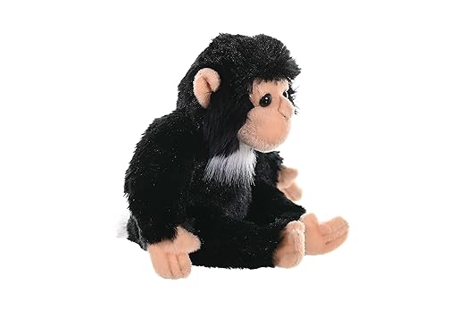 Wild Republic Mini Baby Chimpanzee – Soft Plush Stuffed Toy Gift for Kids