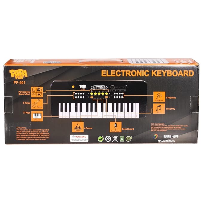 37-Key Keyboard Piano – Musical Instrument Gift Toy for Kids Ages 3+
