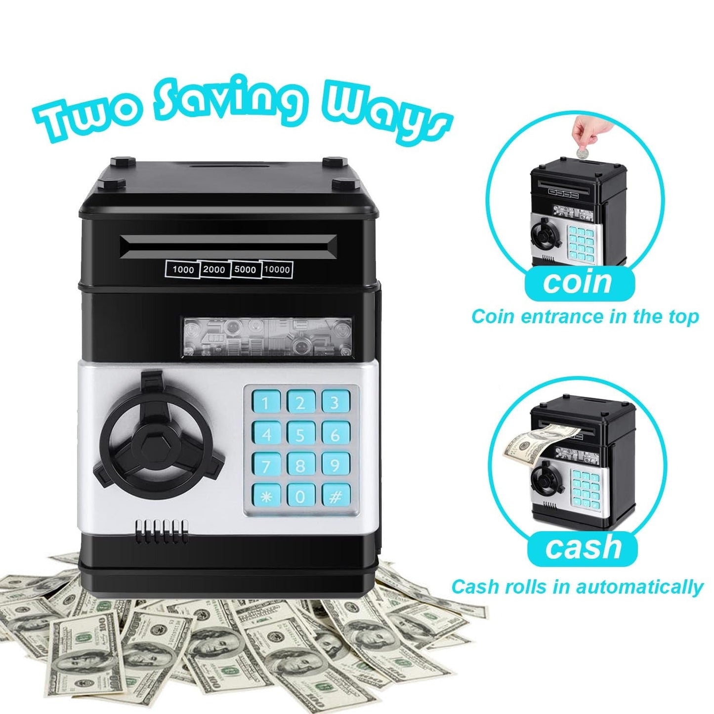 Save Smart, Save Stylish – JKL-032 YRC Piggy Bank for Kids & Adults