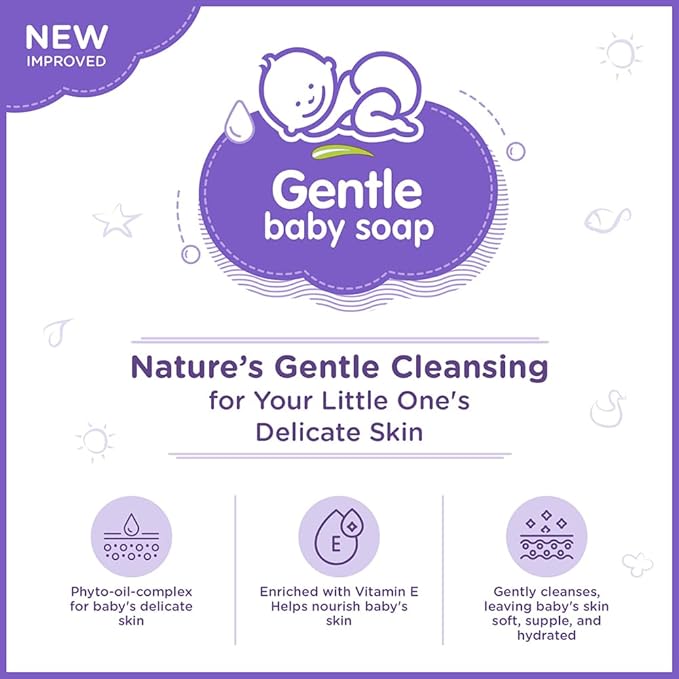 Himalaya Gentle Baby Soap, 125g