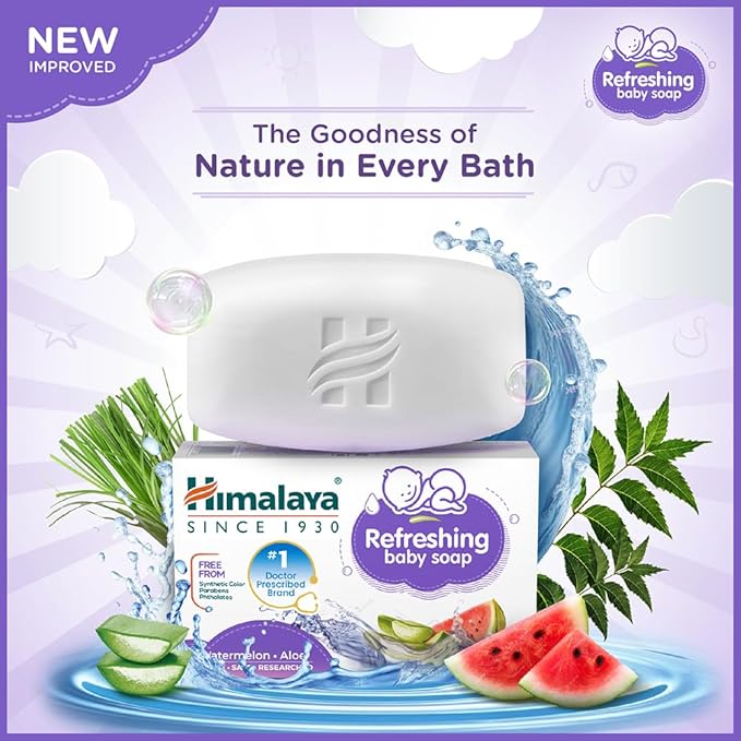 Himalaya Refreshing Baby Soap, 125g